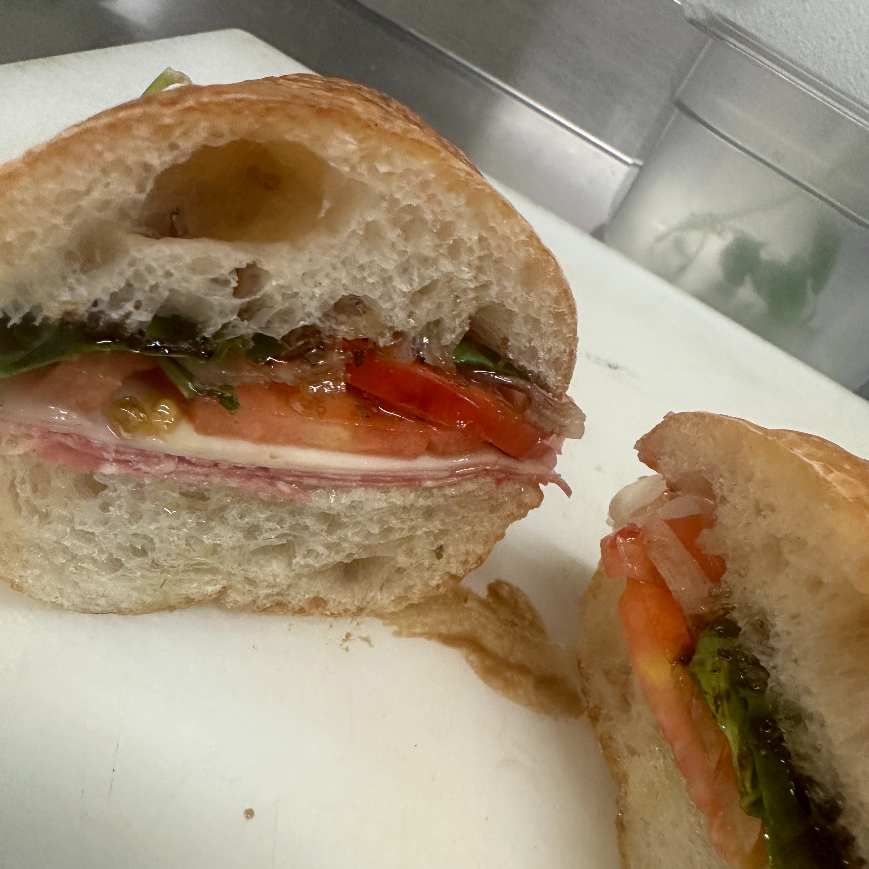 Ham and Cheese Sub.